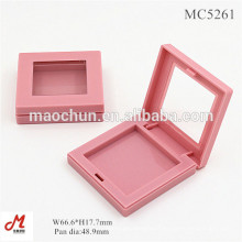 MC5261 Wholesale Plastic empty square cosmetic container for compact powder